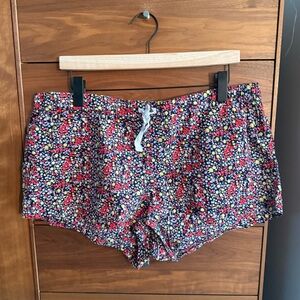 J.Crew‎ Multicolor Floral Shorts Size XL